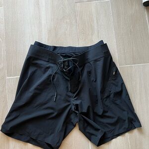 Lululemon Black Current State Board/ Swim Shorts